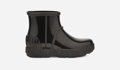 UGG® Kids' Drizlita Synthetic Rain Boots in Black