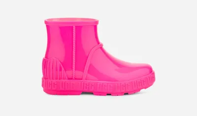 UGG® Kids' Drizlita Synthetic Rain Boots in Taffy Pink