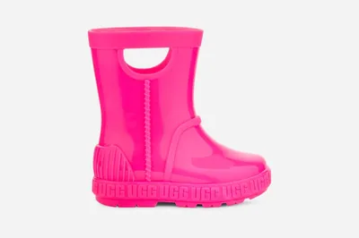 UGG® Toddlers' Drizlita Synthetic Rain Boots in Taffy Pink