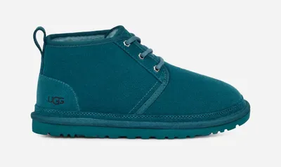 UGG® Men's Neumel Leather Shoes Chukka Boots in Marina Blue