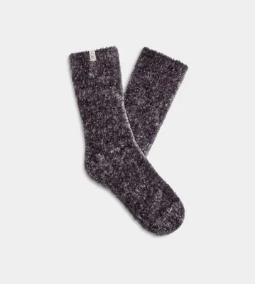 UGG® Women's Leda Cozy Socks in Midnight Purple