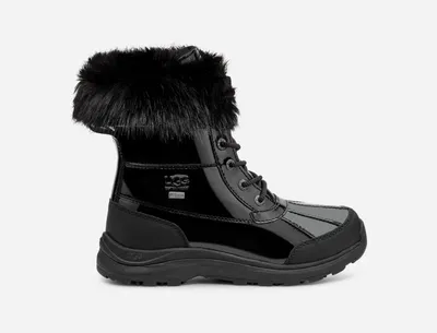 UGG® Women's Adirondack Boot III Patent Leather Cold Weather Boots in Black