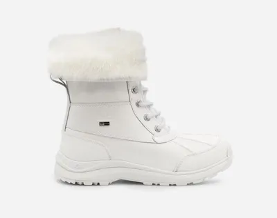 UGG® Women's Adirondack Boot III Patent Leather Cold Weather Boots in White