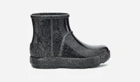 UGG® Kids' Drizlita Glitter Synthetic Rain Boots in Glitter Black