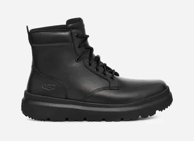 UGG® Men's Burleigh Boot Leather/Waterproof Boots in Black