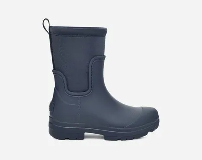 UGG® Kids' Droplet Mid Synthetic/Textile Rain Boots in Navy