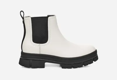 UGG® Women's Ashton Chelsea Leather Boots in White