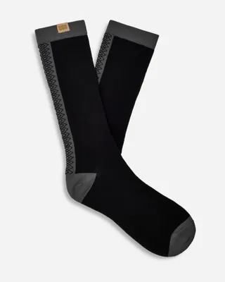 UGG® Men's Tasman Crew Socks in Black