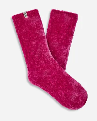 UGG® Women's Leda Cozy Socks in Solferino Pink