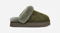 UGG® Women's Disquette Felted Sheepskin Slippers in Forest Night
