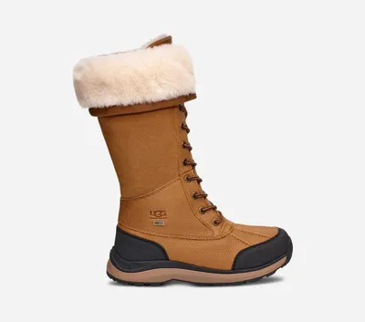 UGG® Women's Adirondack III Tall Boot Nubuck Cold Weather Boots in Brown