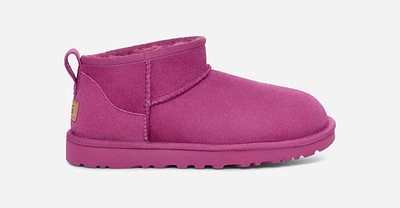 UGG® Women's Classic Ultra Mini Sheepskin Classic Boots in Mangosteen