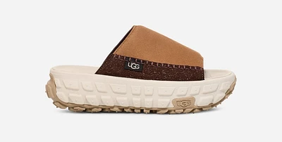 UGG® Venture Daze Slide Suede Sandals in Chestnut/Ceramic