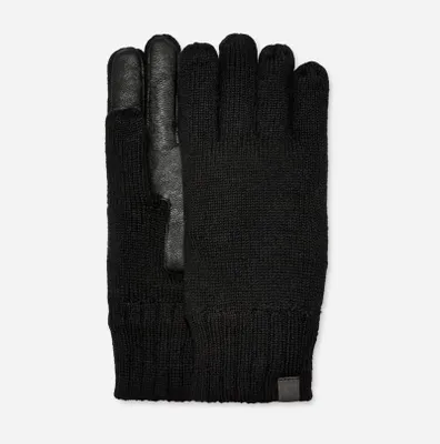 UGG® Men's Knit Glove Acrylic Blend/Recycled Materials Gloves in