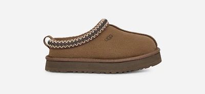 UGG® Kids' Tazz Suede Slippers in Hickory