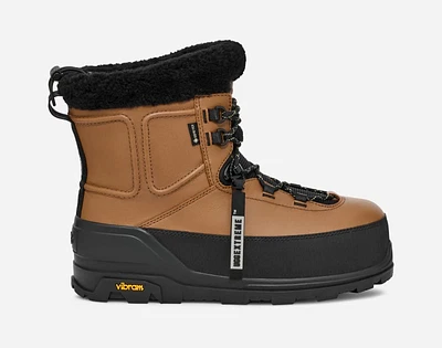 UGG® Shasta Boot Mid Leather/Waterproof Cold Weather Boots in Chestnut