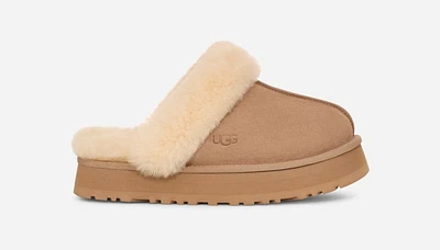 UGG® Women's Disquette Sheepskin Slippers in Sand