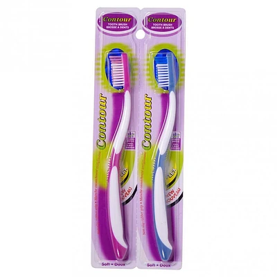 Toothbrushes 2PK (Assorted Colours