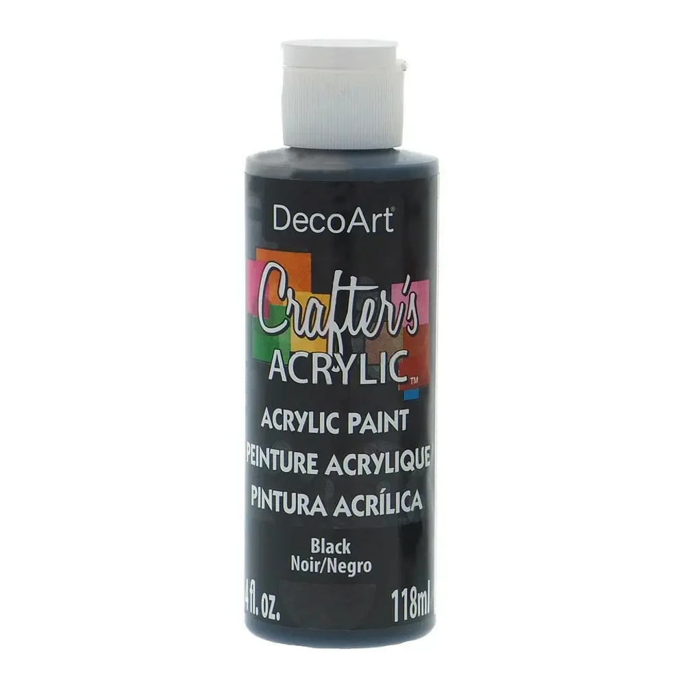 Peinture acrylique noire