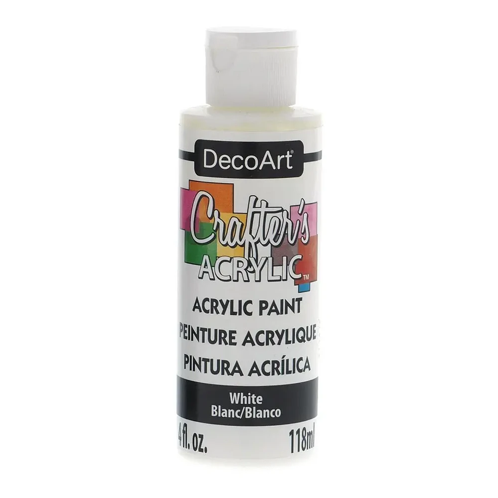 Peinture acrylique blanche