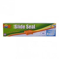 Large Size Slide Seal Freezer Bags 8PK