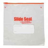 Large Size Slide Seal Freezer Bags 8PK