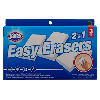 Double Easy Erasers 2PK