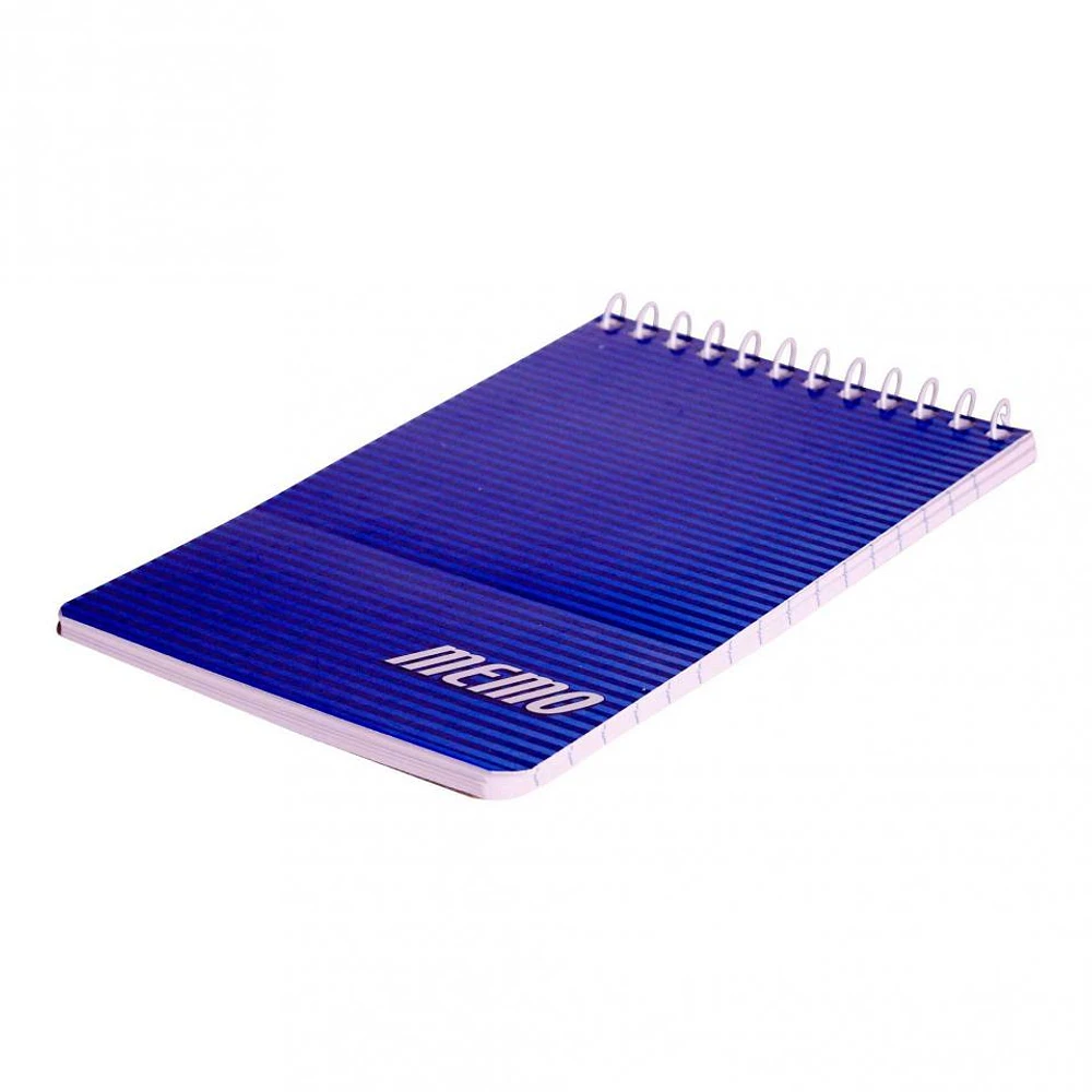 Spiral Memo Note Pads 3PK (Assorted Colours)