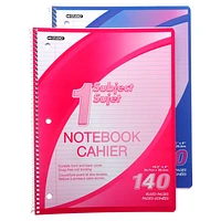 Spiral Notebook (Assorted Colours