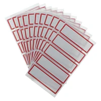 Report Cover Labels 55PK (Assorted Colours)