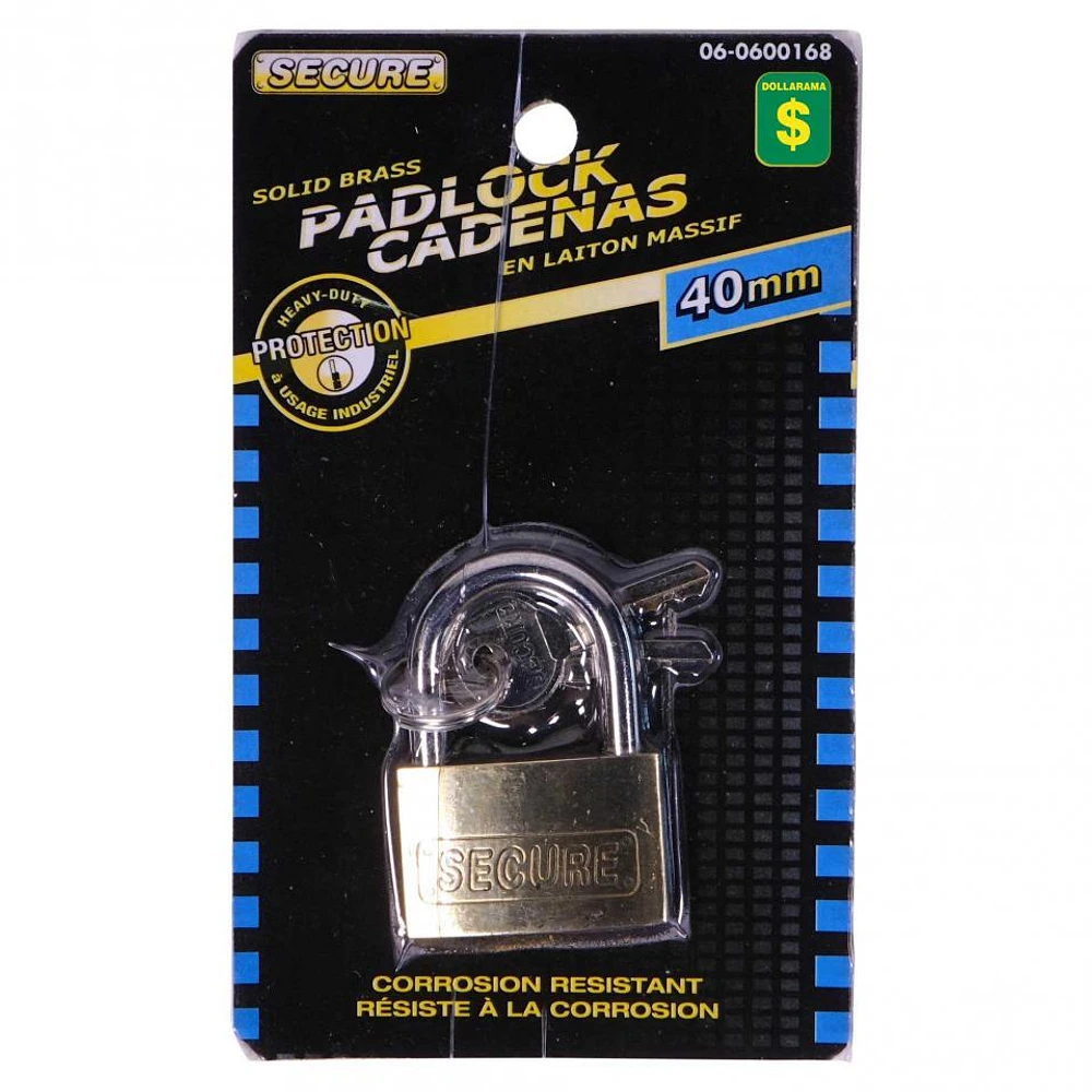 Solid Brass Padlock