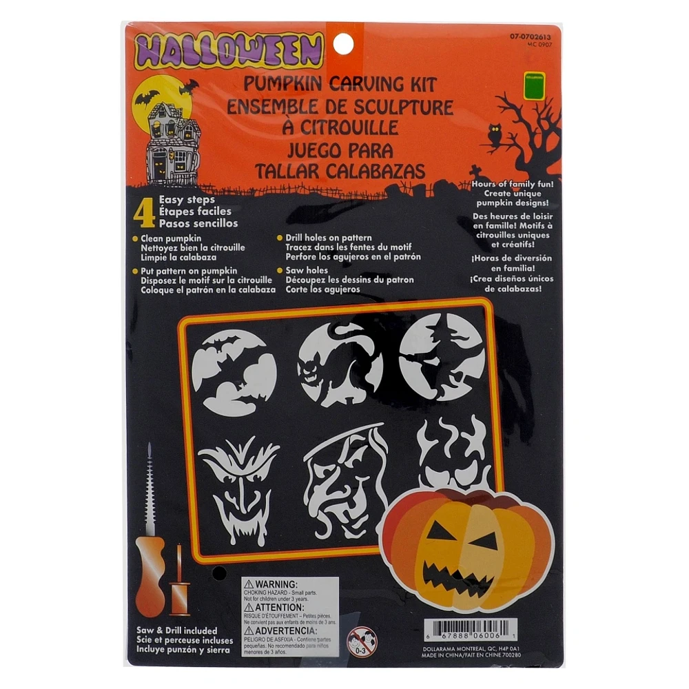 Halloween Pumpkin Carving Kit