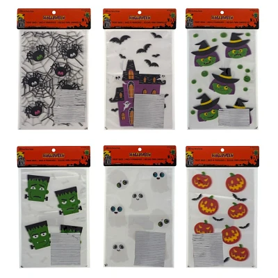 20PK Halloween Plastic Treat Bags