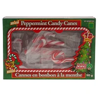 18PK Mini Christmas Candy Canes in a Box