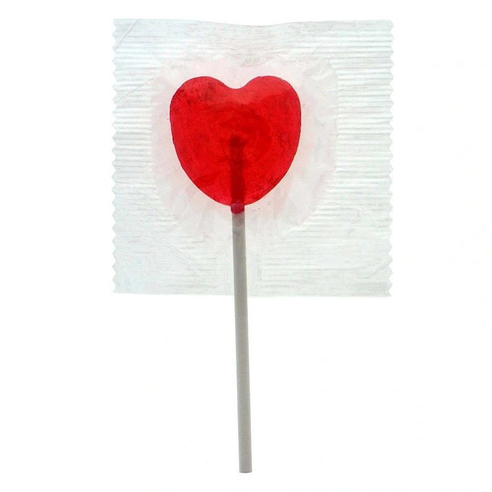 10PK Heart Shaped Candy Pop