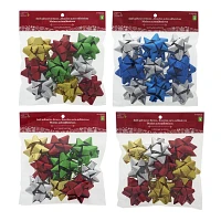 Bag of 9 Metallic Bows