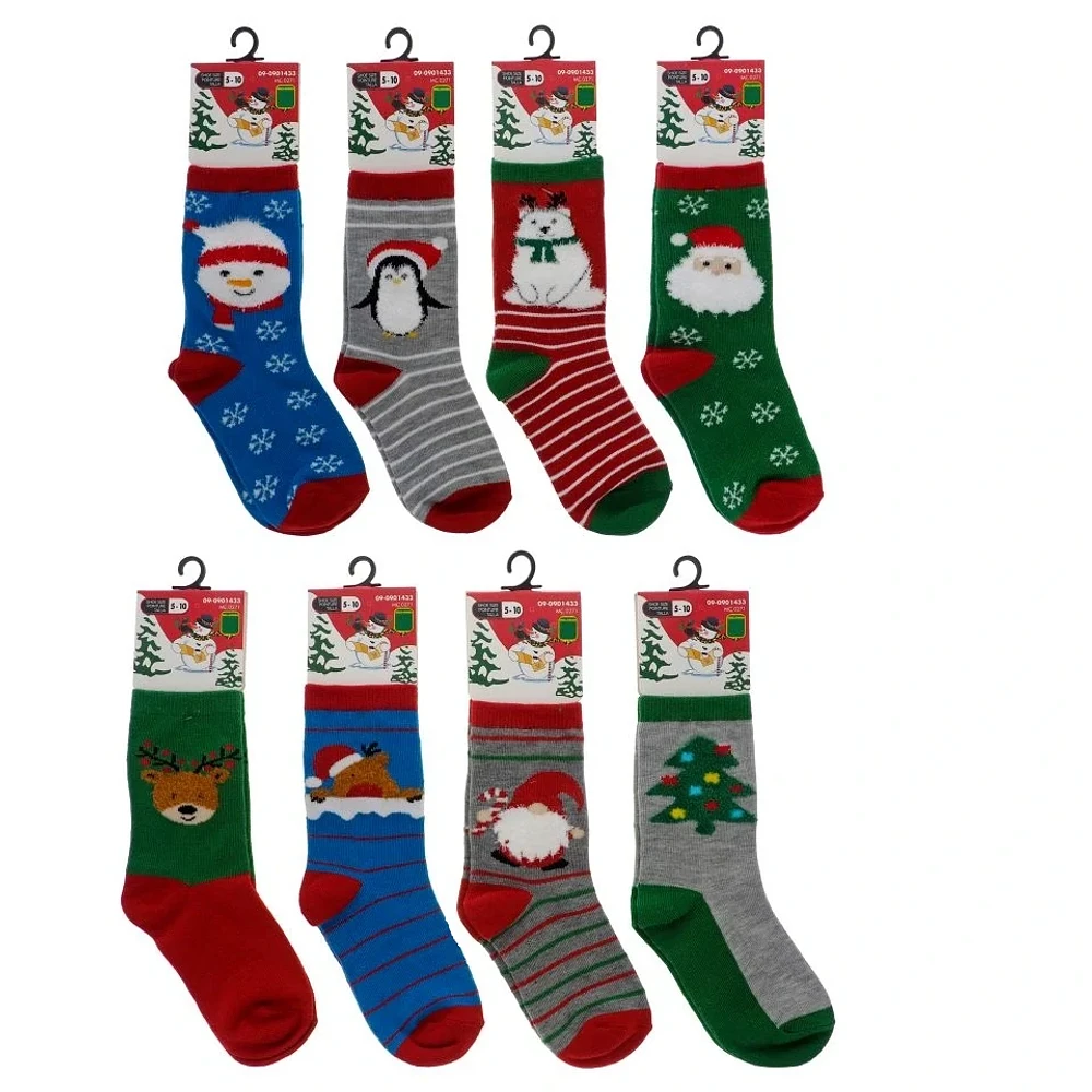 Children's Christmas Jacquard Socks