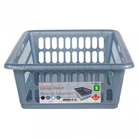 Plastic Storage Basket (Assorted Colours