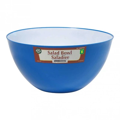 Plastic Salad Bowl (Assorted Colours