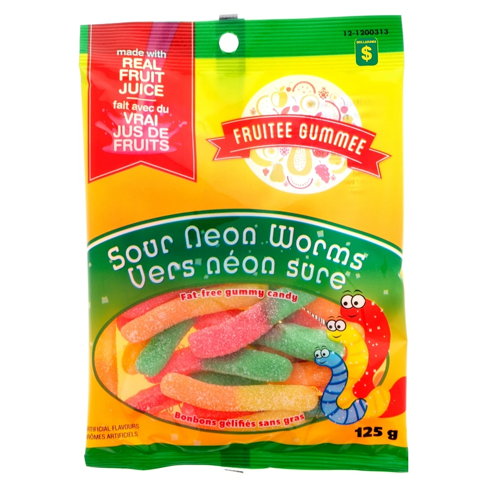 Sour Neon Worms