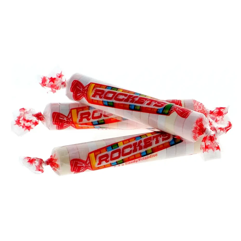 Rouleaux de bonbons ROCKETS