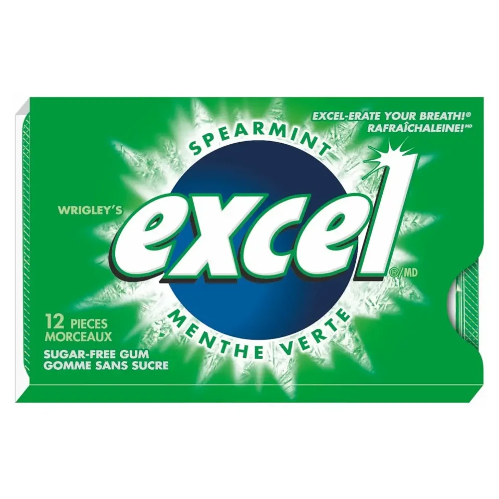 Gum Excel gum, Spearmint