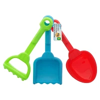 Set of 3 Plastic Beach Tools