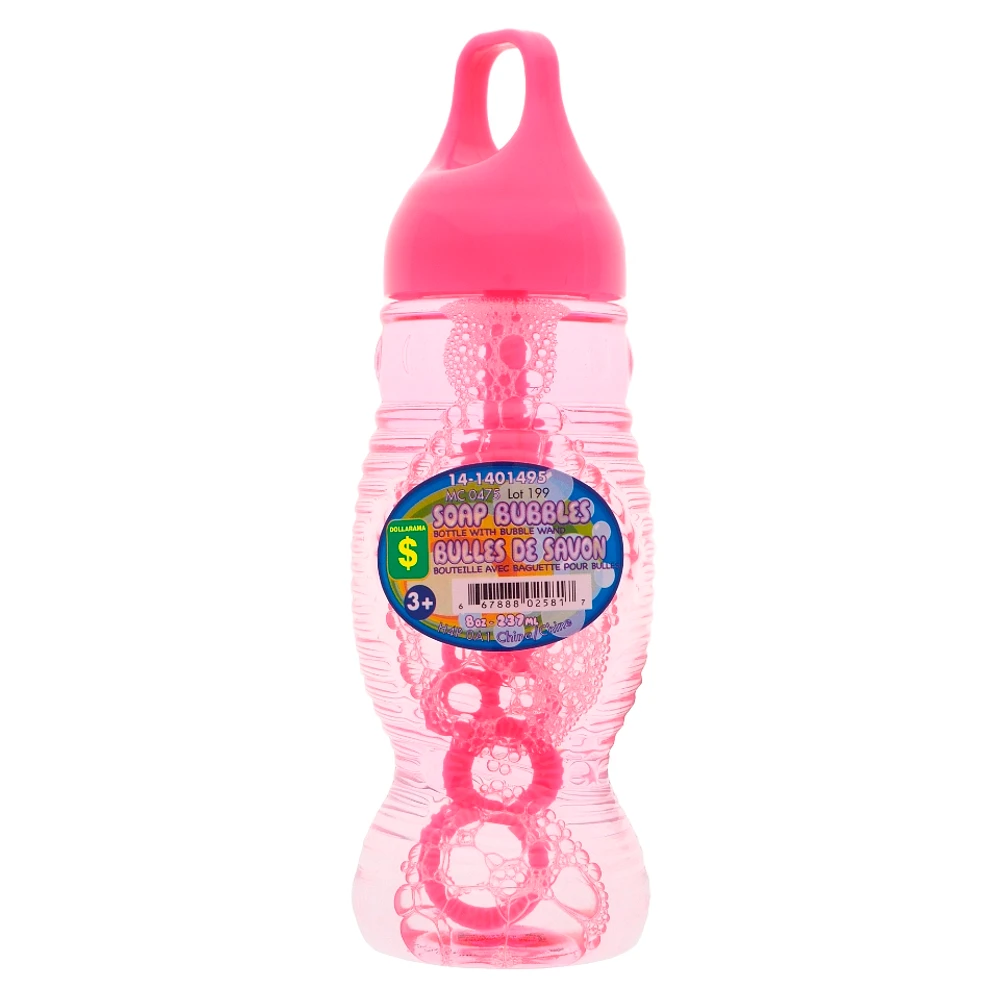Soap Bubble Bottle with Wand