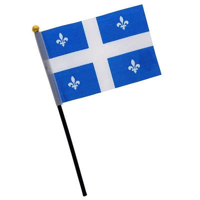 4PK Quebec Flag on Pole