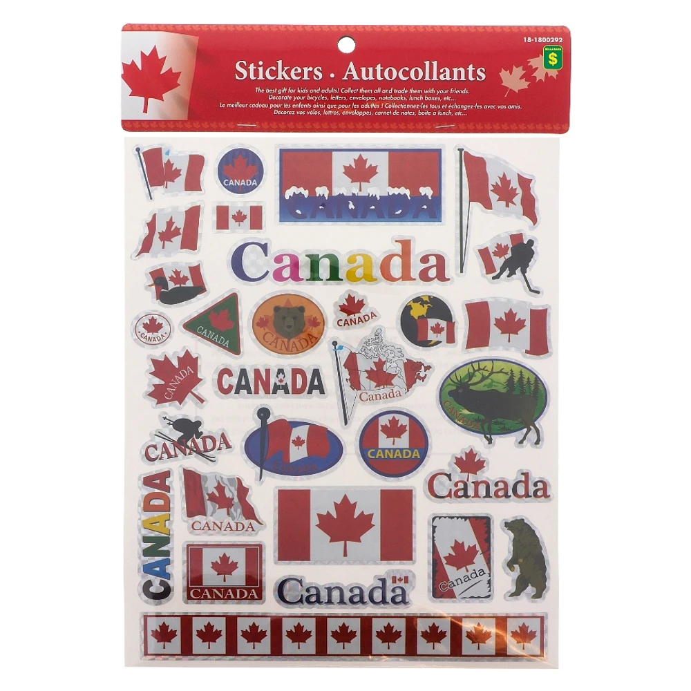 Canada Souvenir Stickers