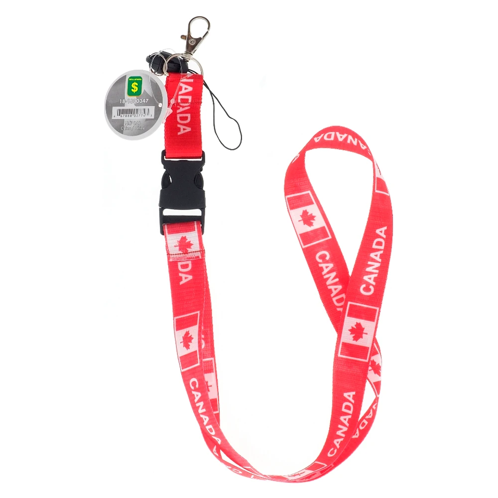 Canada Themed Lanyard 20"