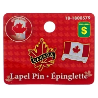 2Pk Canada themed lapel pins