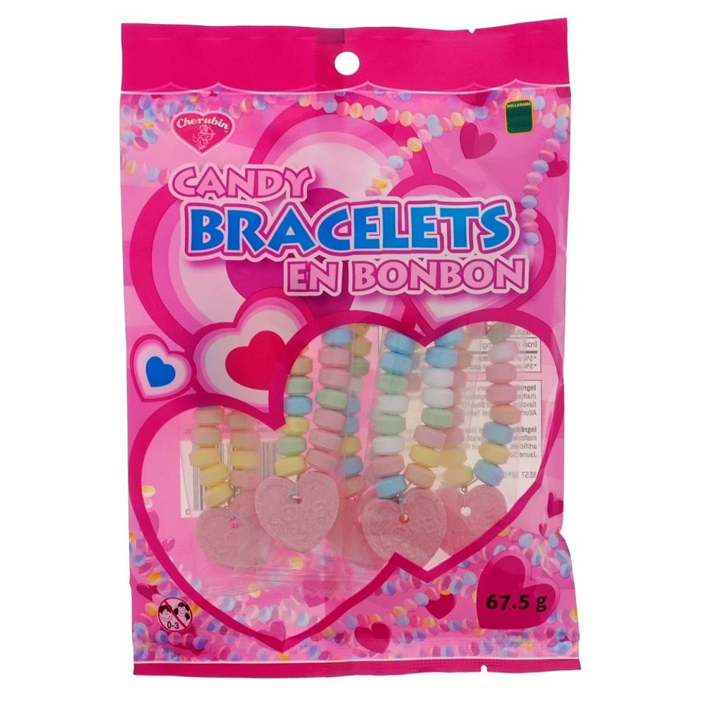 Valentine Candy Bracelets With heart