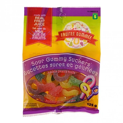 Sour Gummy Suckers